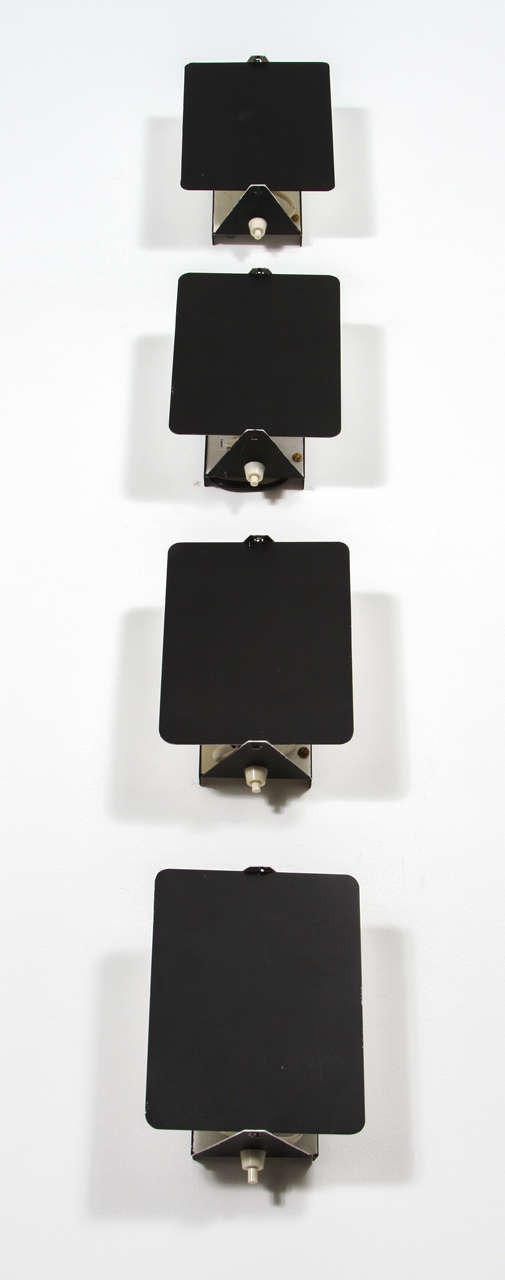 Set of Four Charlotte Perriand Sconces In Good Condition In Los Angeles, CA